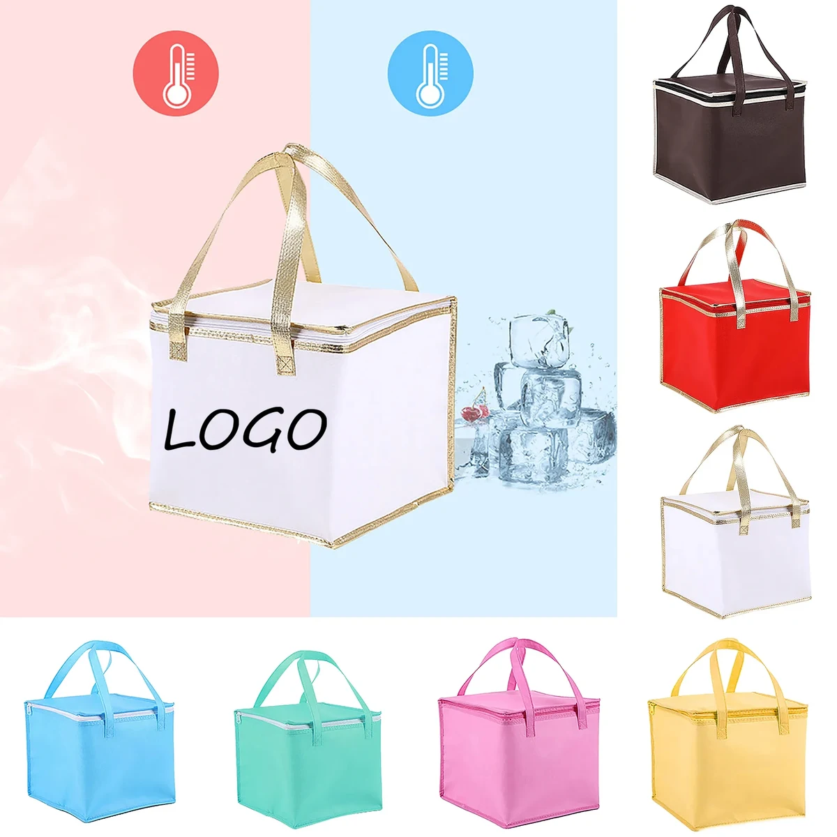 Non-woven Cake Insulation Bag MOQ 100pcs 1