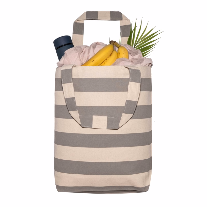 10 Oz. Lightweight Alto Rugby Stripe Tote