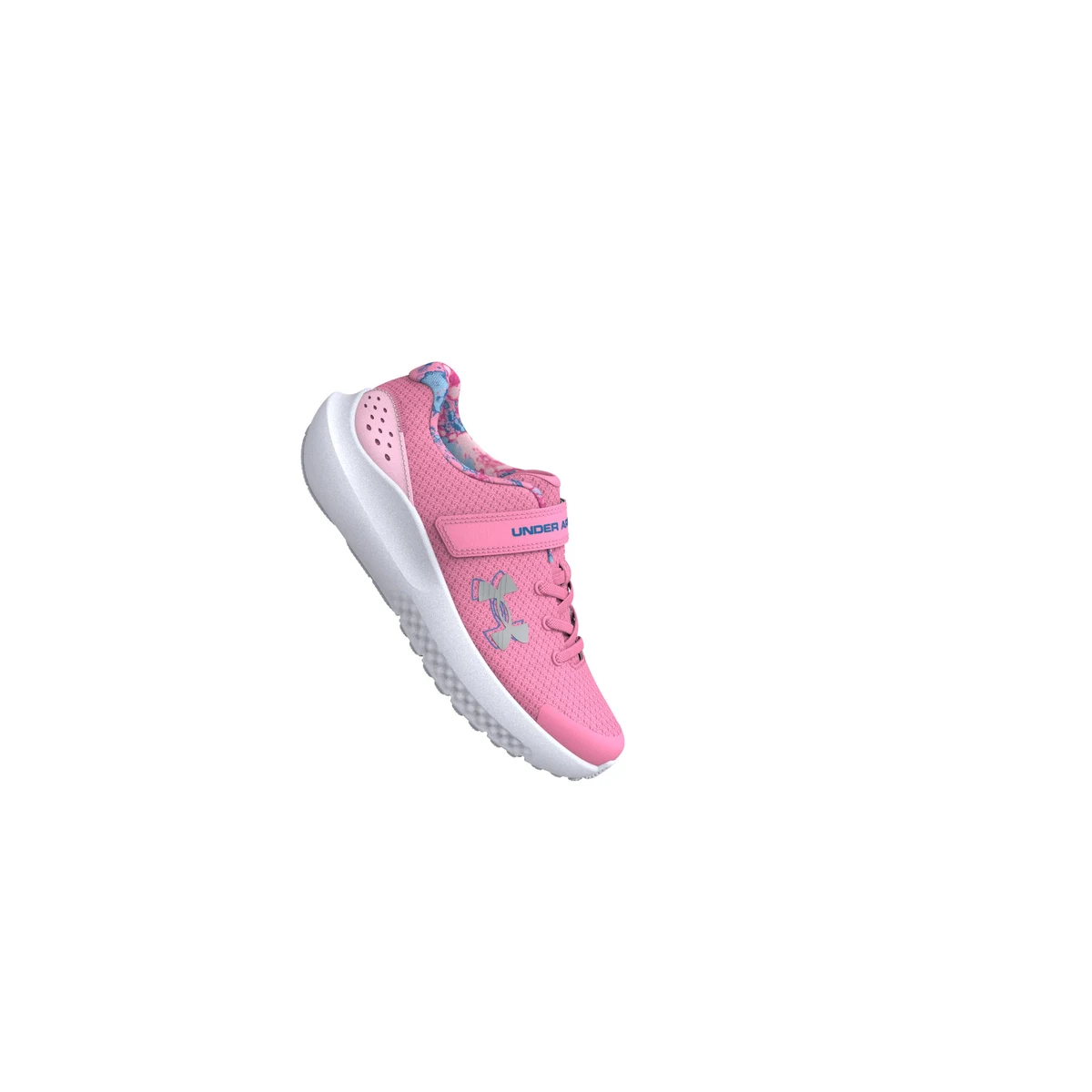 UA Surge 4 Printed Girls' Pre-School Running Shoes 1
