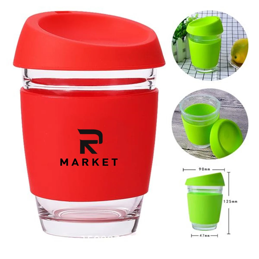 Glass Reusable Coffee Cup 1