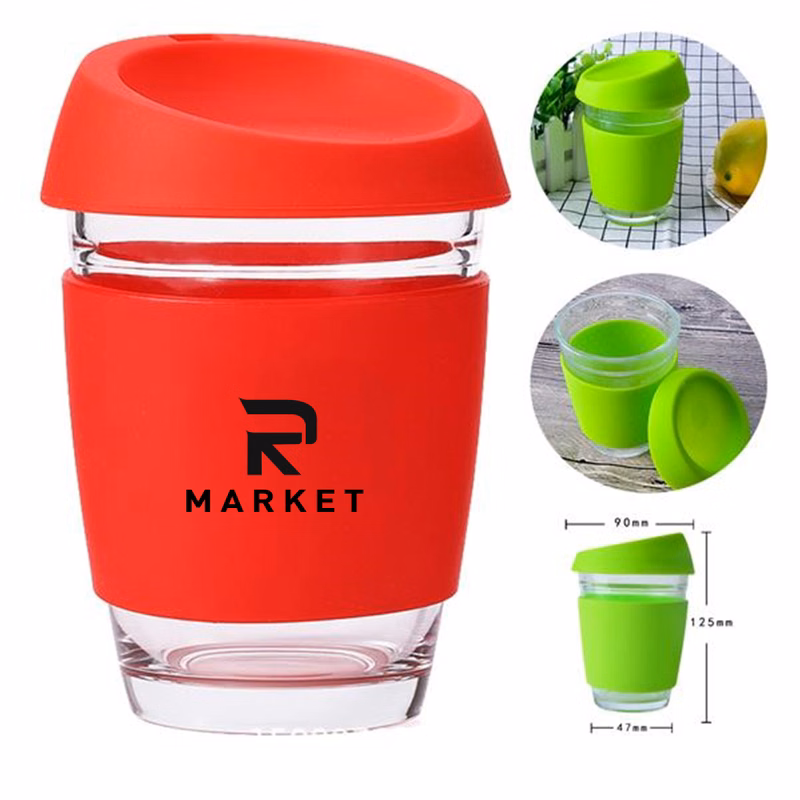 Glass Reusable Coffee Cup
