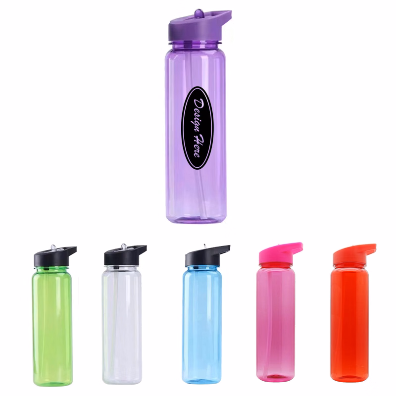 Travel-Friendly Portable Straw Cup for Lemon Drinks
