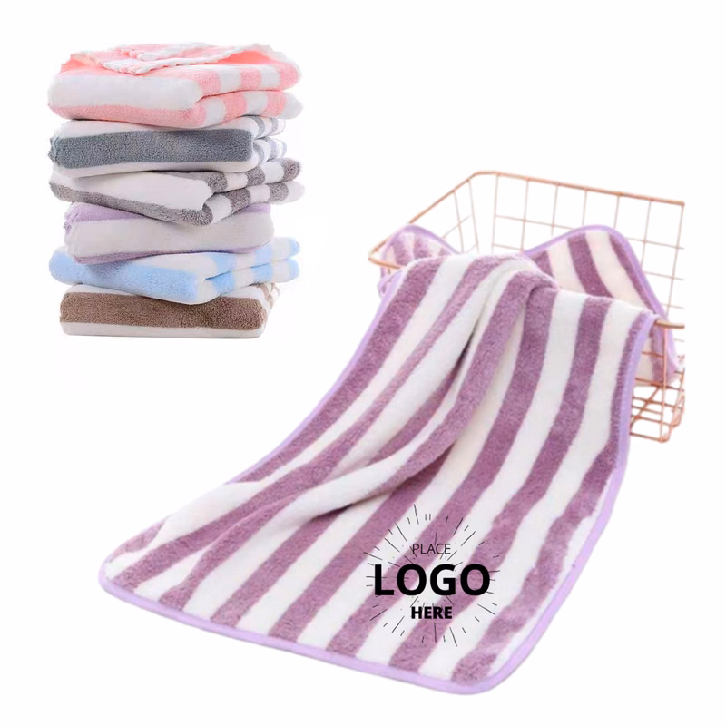 Quick Dry Striped Microfiber Beach Towel