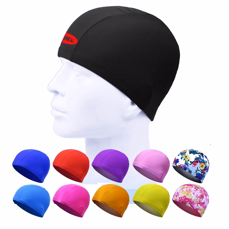 Polyester Swimming Caps For Long Hair