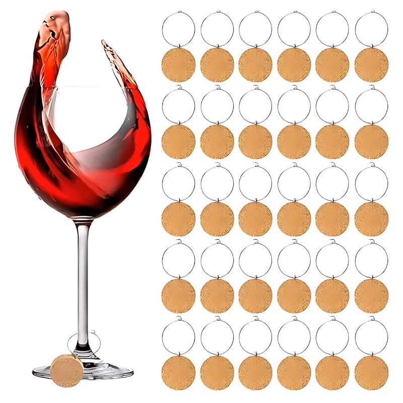 Cork Wine Charms