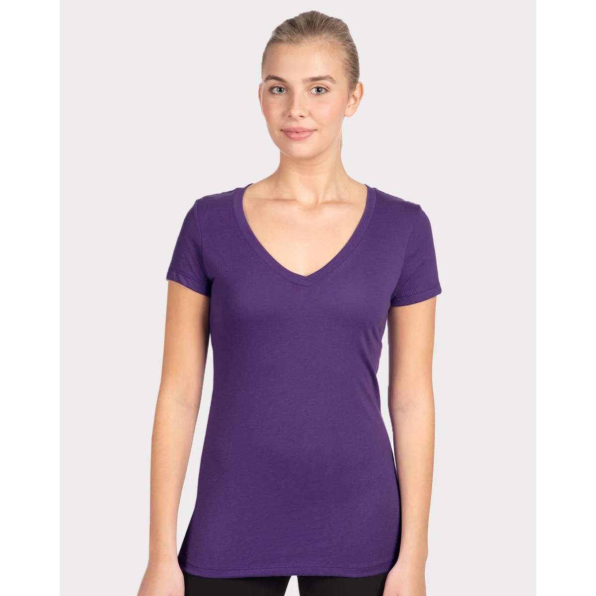 Women's Ideal V-Neck Tee - 1540 1