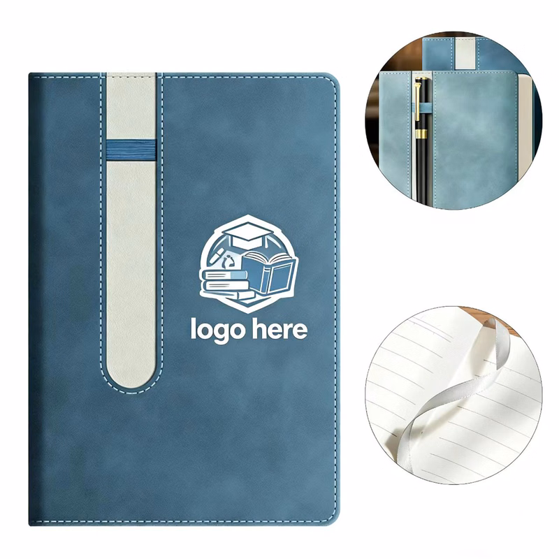 Notebook With A Pen Holder