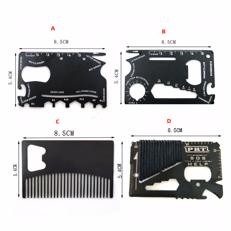Outdoor Credit Card Multi Tools