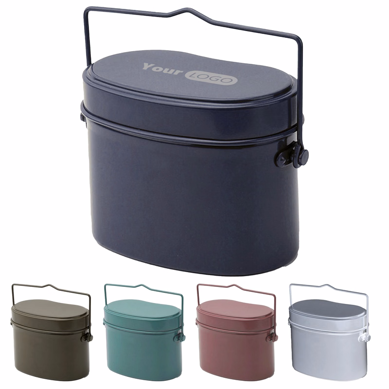 Aluminum Multi Functional Barbecue Lunch Box