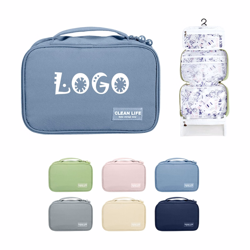 Foldable Hanging Toiletry Organizer Bag