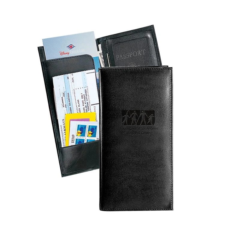 Visa Travel Passport Wallet Case (Black) 1