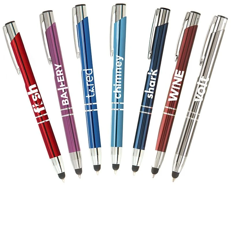 Chico Touch Stylus - Laser Engraved - Metal Pen 1