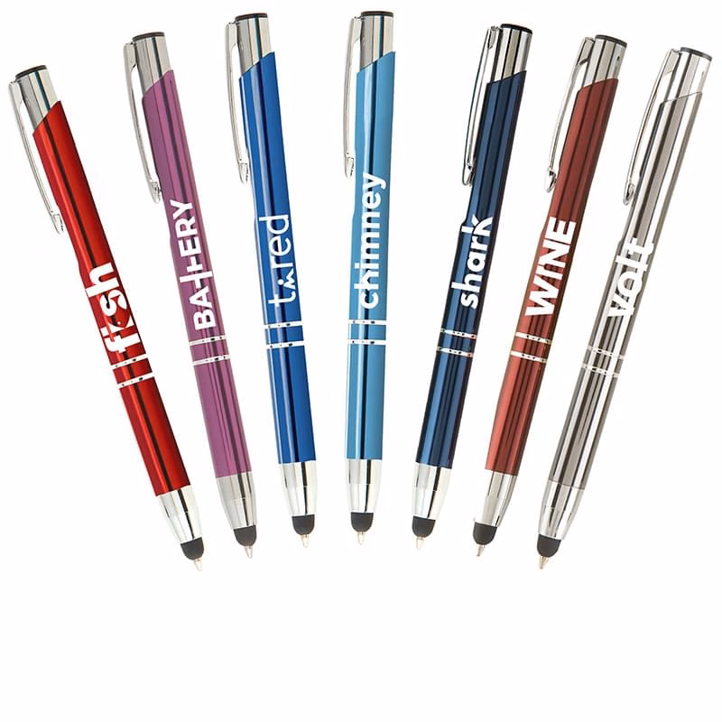 Chico Touch Stylus - Laser Engraved - Metal Pen