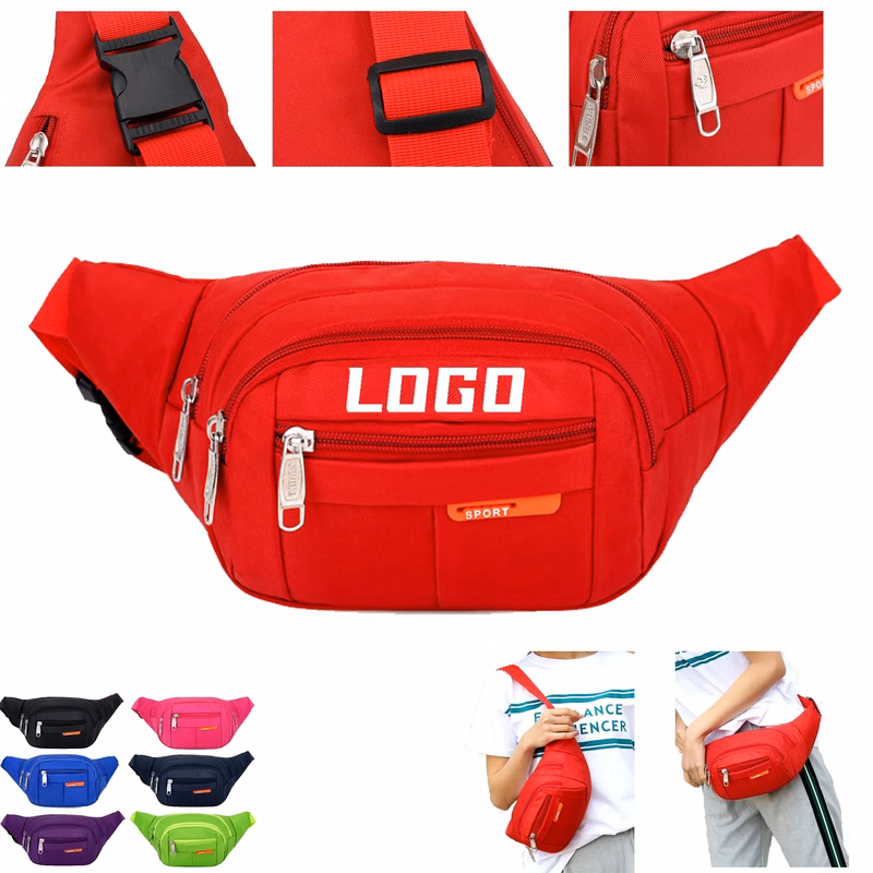400D Polyester Fanny Pack MOQ50pcs