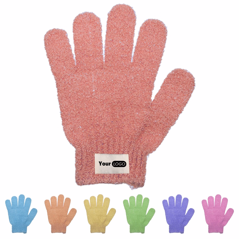 Nylon Exfoliating Bath Towels And Gloves ?C Ideal For Deep Cleansing