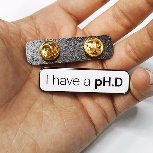 Rectangle Lapel Pin