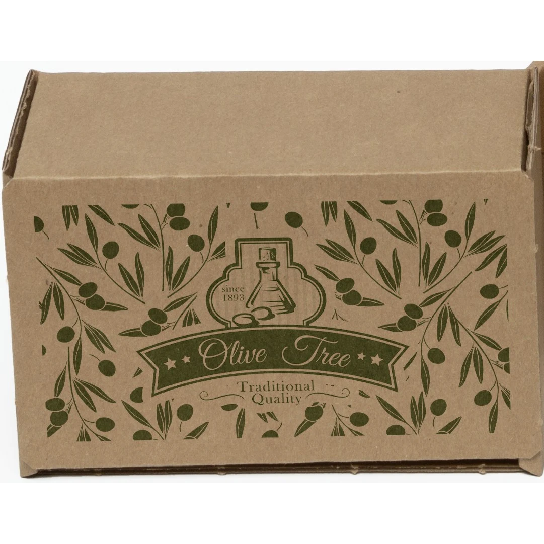 One Color Natural Display Mailer Box w/Outside Lid Imprint (6" x 4" x 3") 1