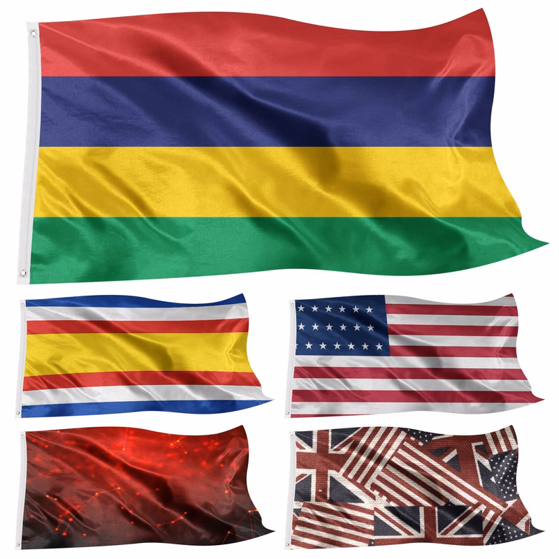 3X5 FT Custom Flag Banner With Grommets