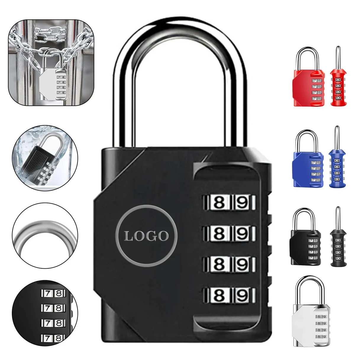 Outdoor 4 Digit Combination Lock 1