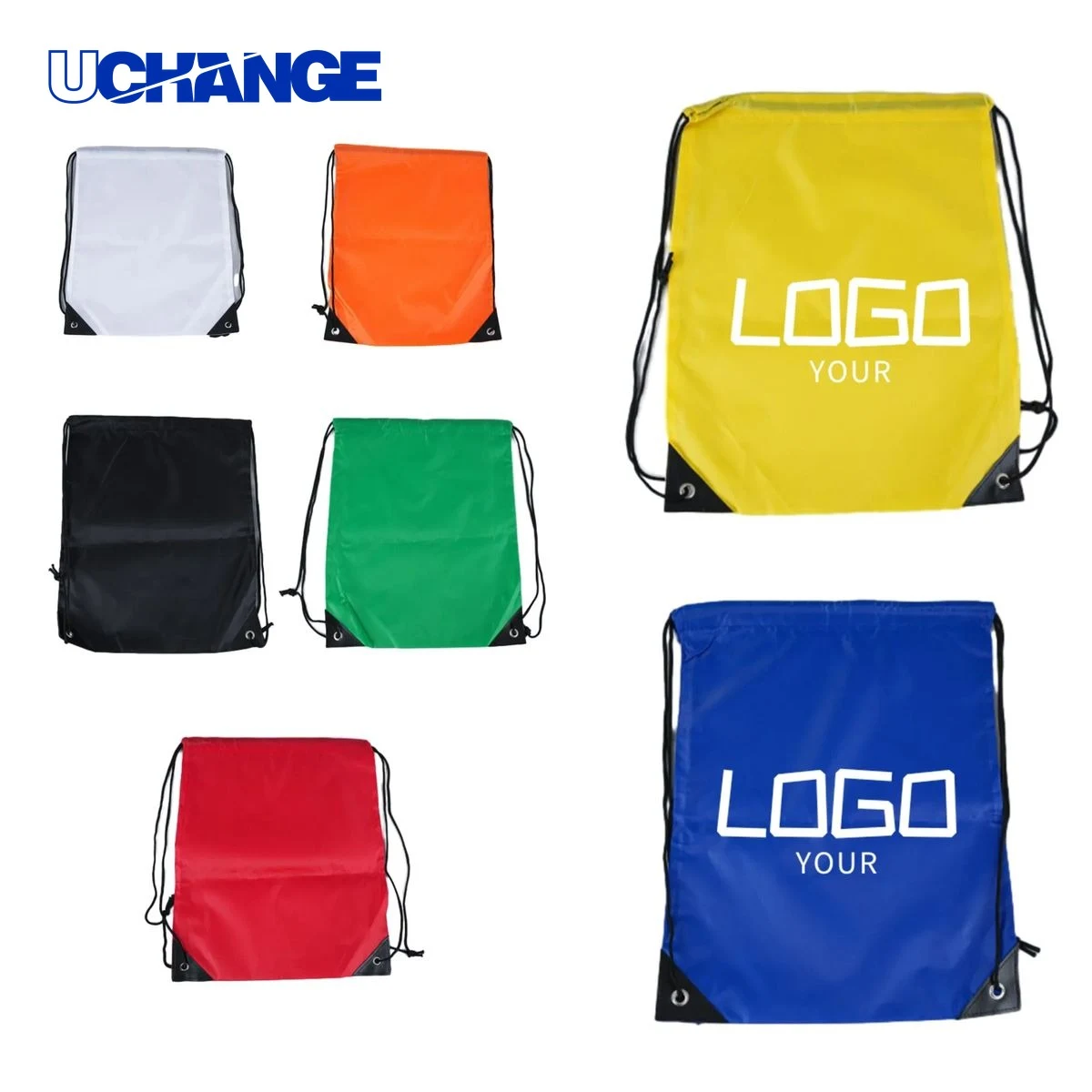 Gym Drawstring Storage Bag Backpack 1