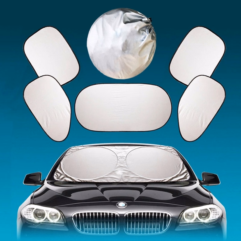 6pcs Reflective Car Shade