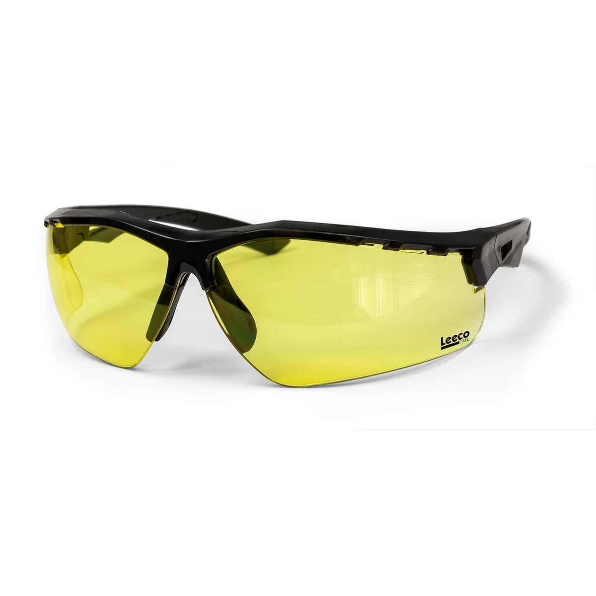 Thraxus Safety Eyewear - Black Frame Amber Lens 1