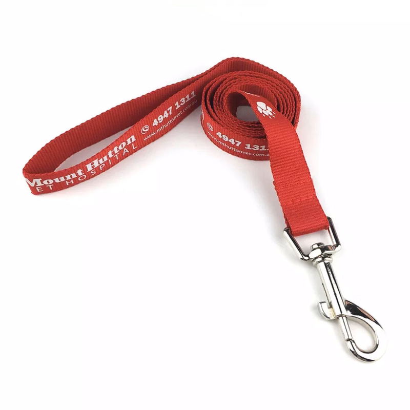 3/4"W x 72"L Durable Polyester Pet Leash w/ Metal Carabiner