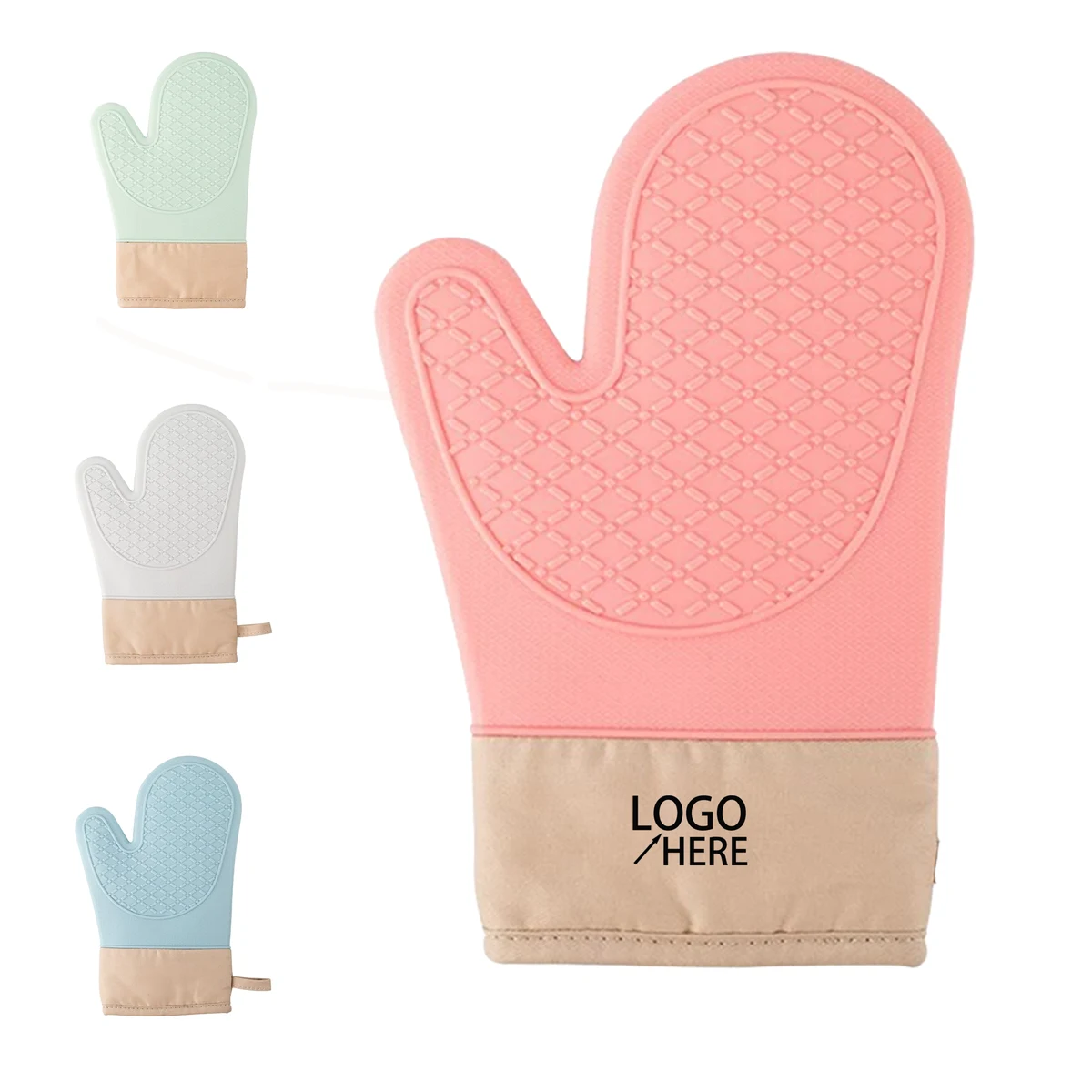 Silicone Kitchen Oven Mitts 1
