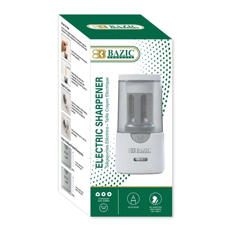 Electric Pencil Sharpener - Standard and Jumbo Sizes 1
