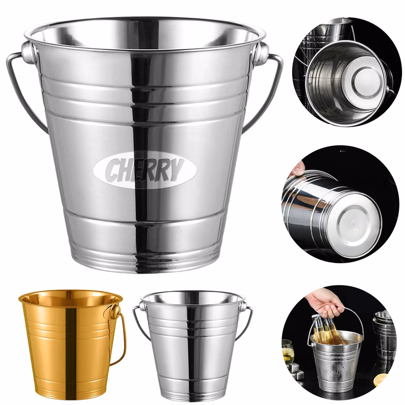 70oz Stainless Steel Beer Ice Bucket