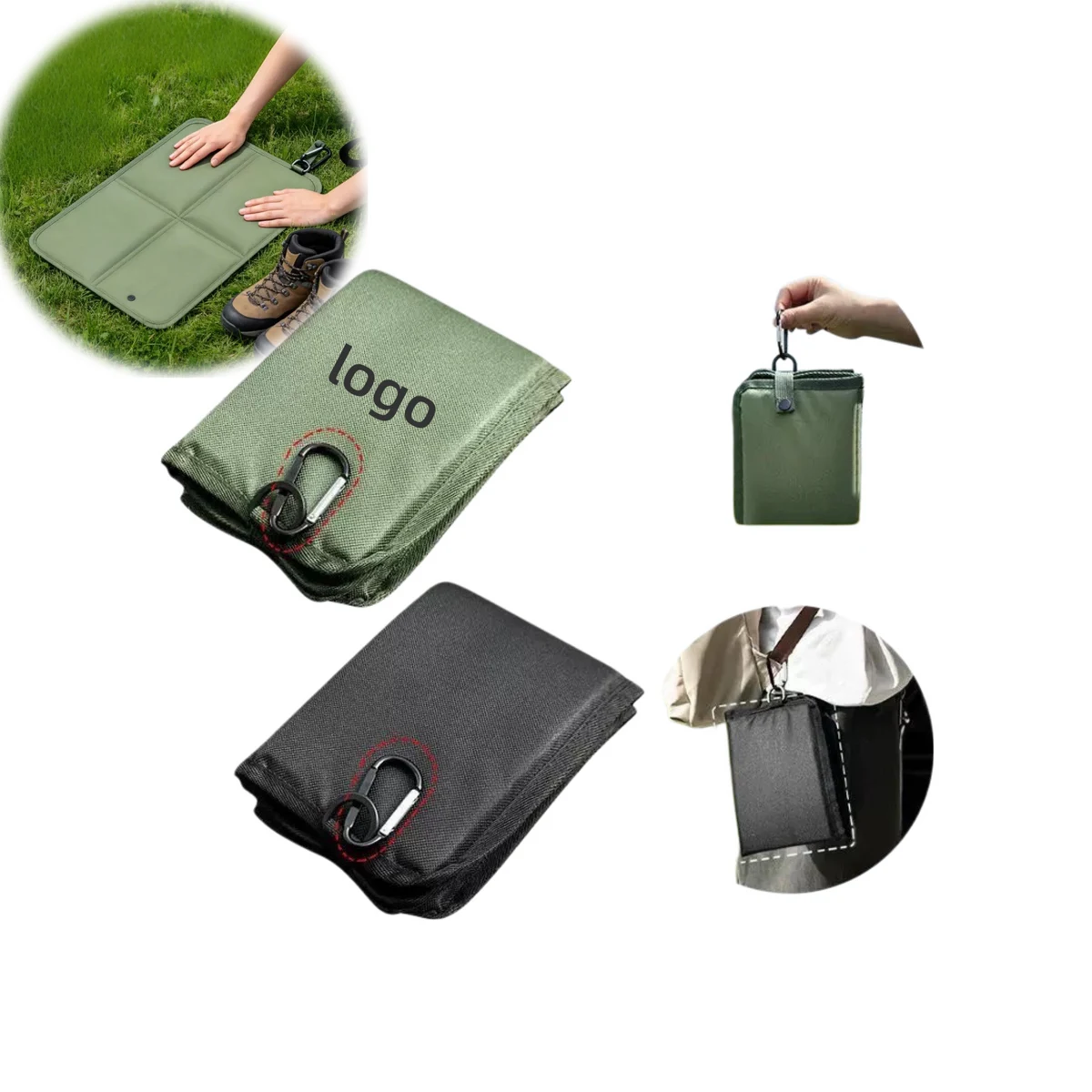 Portable Foldable Outdoor Seat Cushion for Camping Picnic Be 1