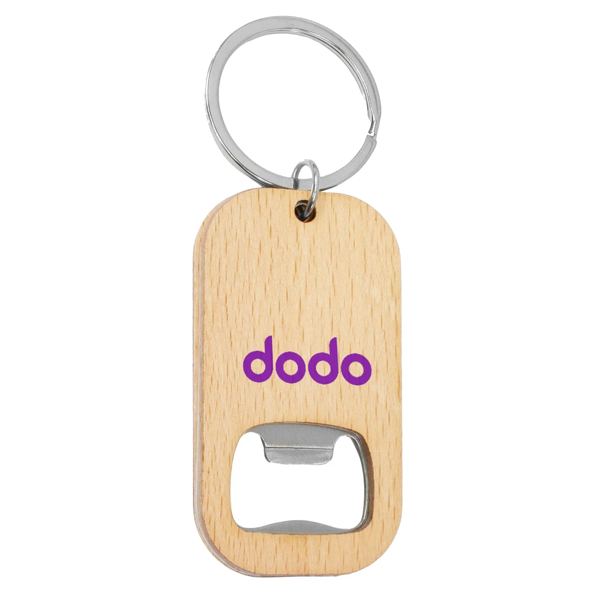Bamboo Bar Bottle Opener Key Ring 1