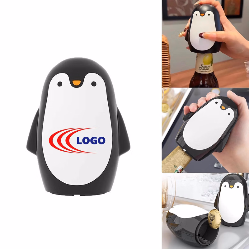 Compact Penguin Shape Bottle Opener Portable Design