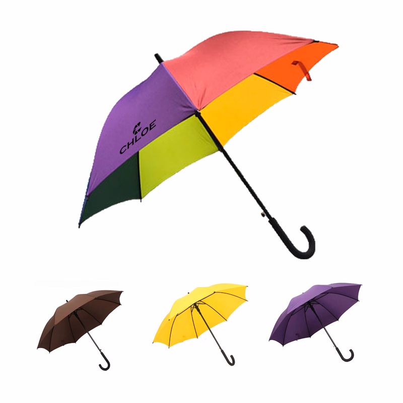 Umbrella Mass Wholesale Automatic Double Bone Bend Handle
