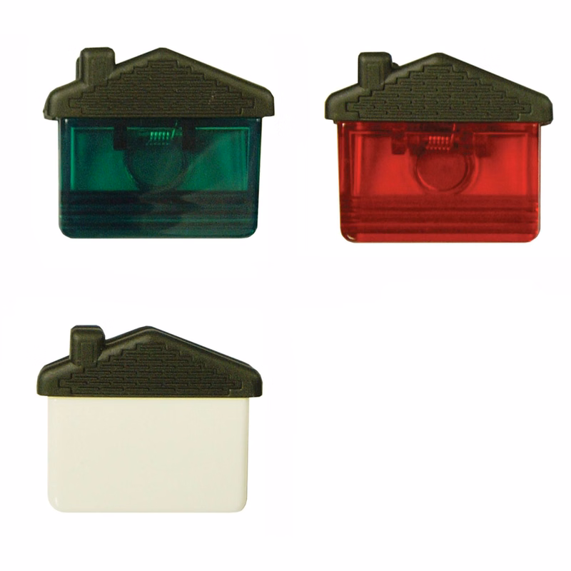 Magnetic House Shaped Memo Clips