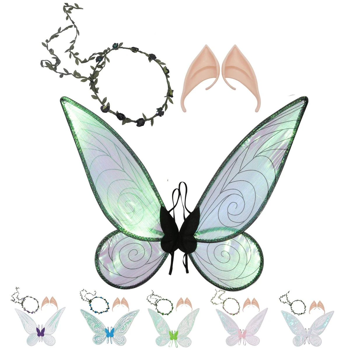 Organza Angel butterfly wing set 1