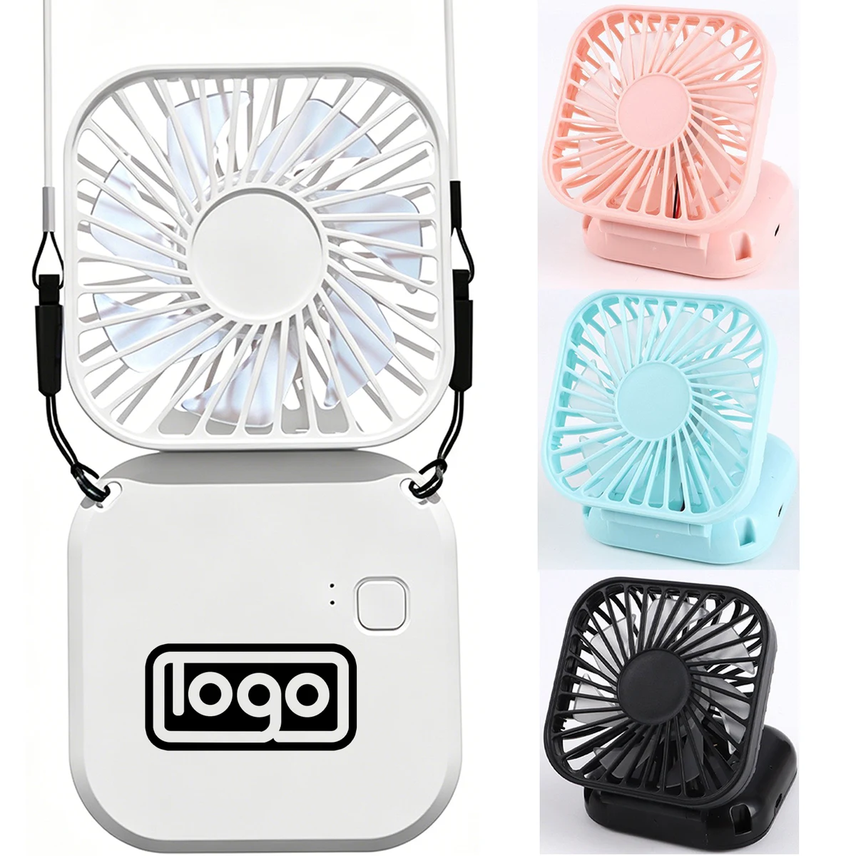 Customizable Mini Portable Desk Fan 1