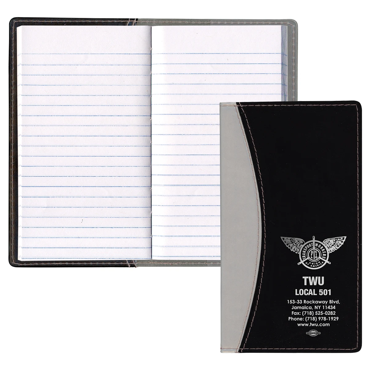 Normandy 2 Tone Soft Vinyl Tally Book Cover 1