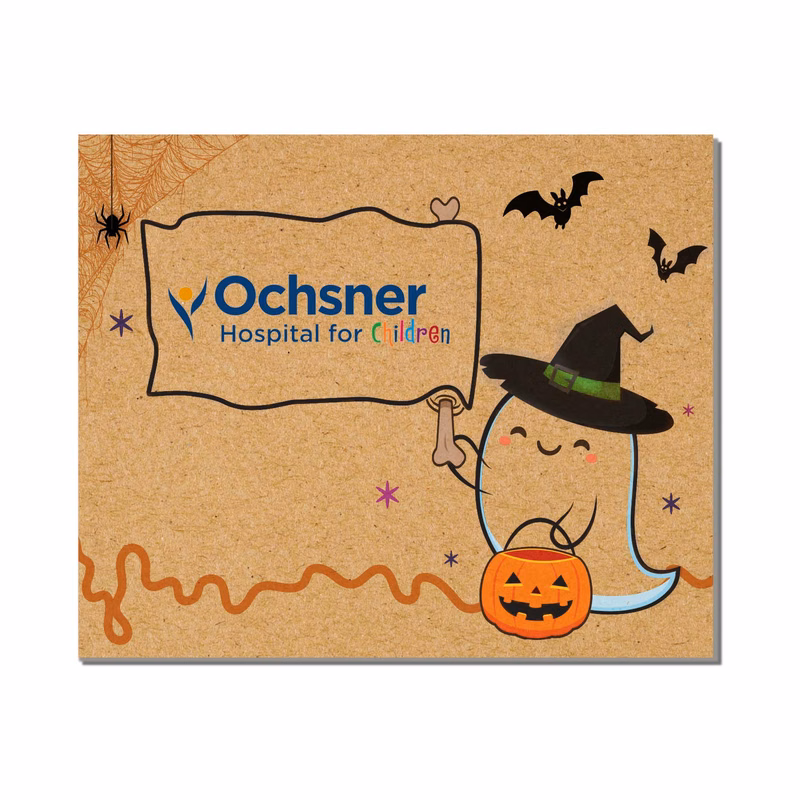 Halloween Kid's Coloring Book & 6-Color Pencil Set