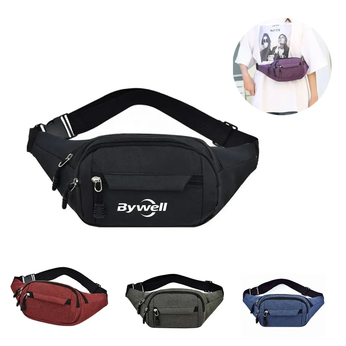 Simple Hiking Fanny Pack 1