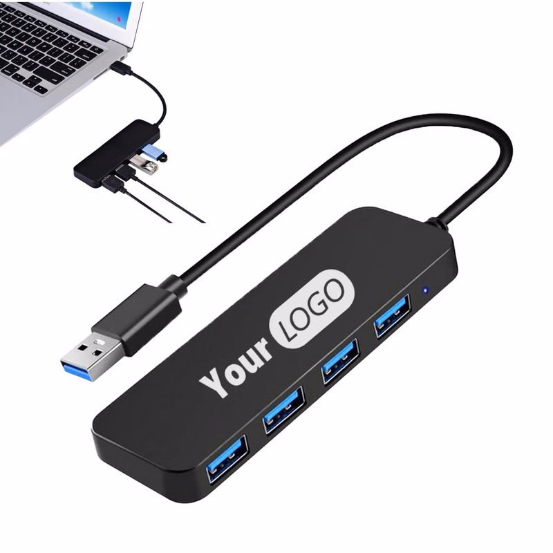 MOQ 20 PCS USB 3.0 Hub 4-Port Splitter Expander For Laptop