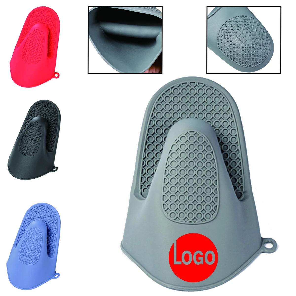 Silicone Heat Resistant Cooking Pinch Mitt 1