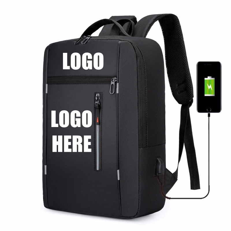Custom Laptops Backpack with USB Charging Port