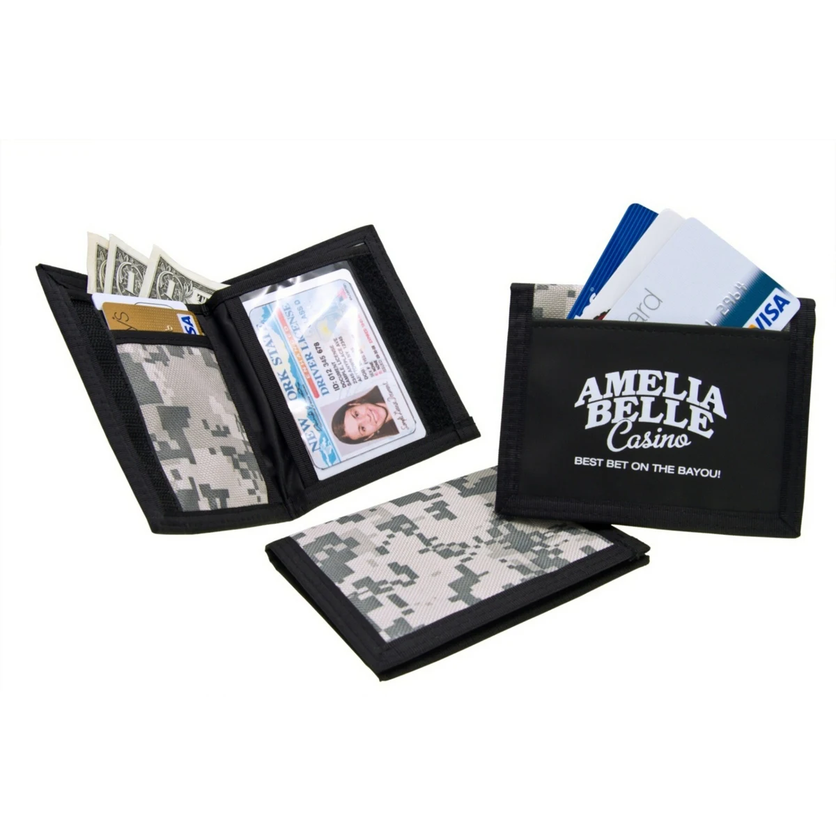Digi-Camo ID Wallet w/ Velcro Closure 1