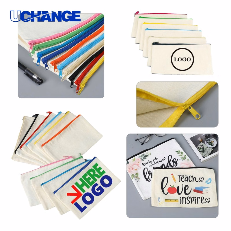 Canvas Stationery Pencil Case Organizer