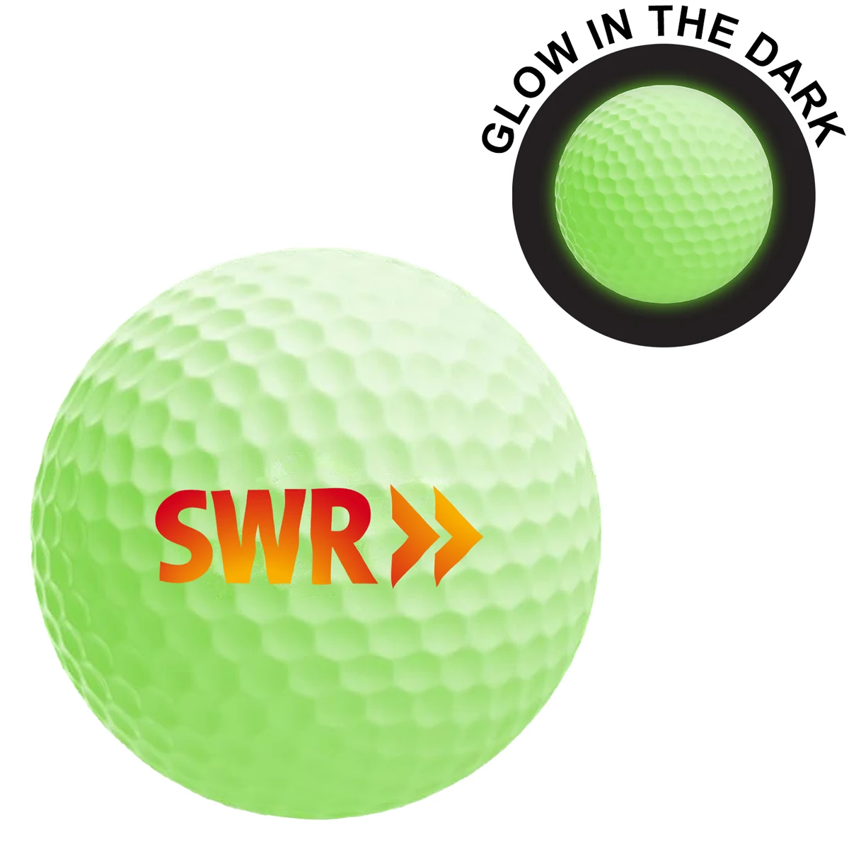 Glow in the Dark Golf Balls with Custom Imprints 1
