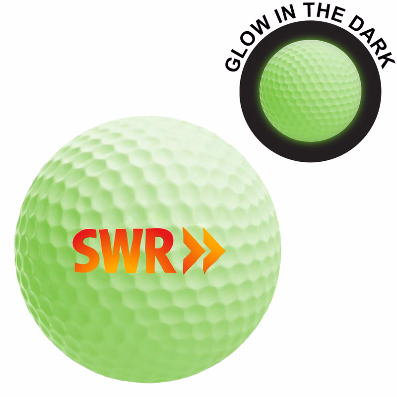 Glow in the Dark Golf Balls with Custom Imprints