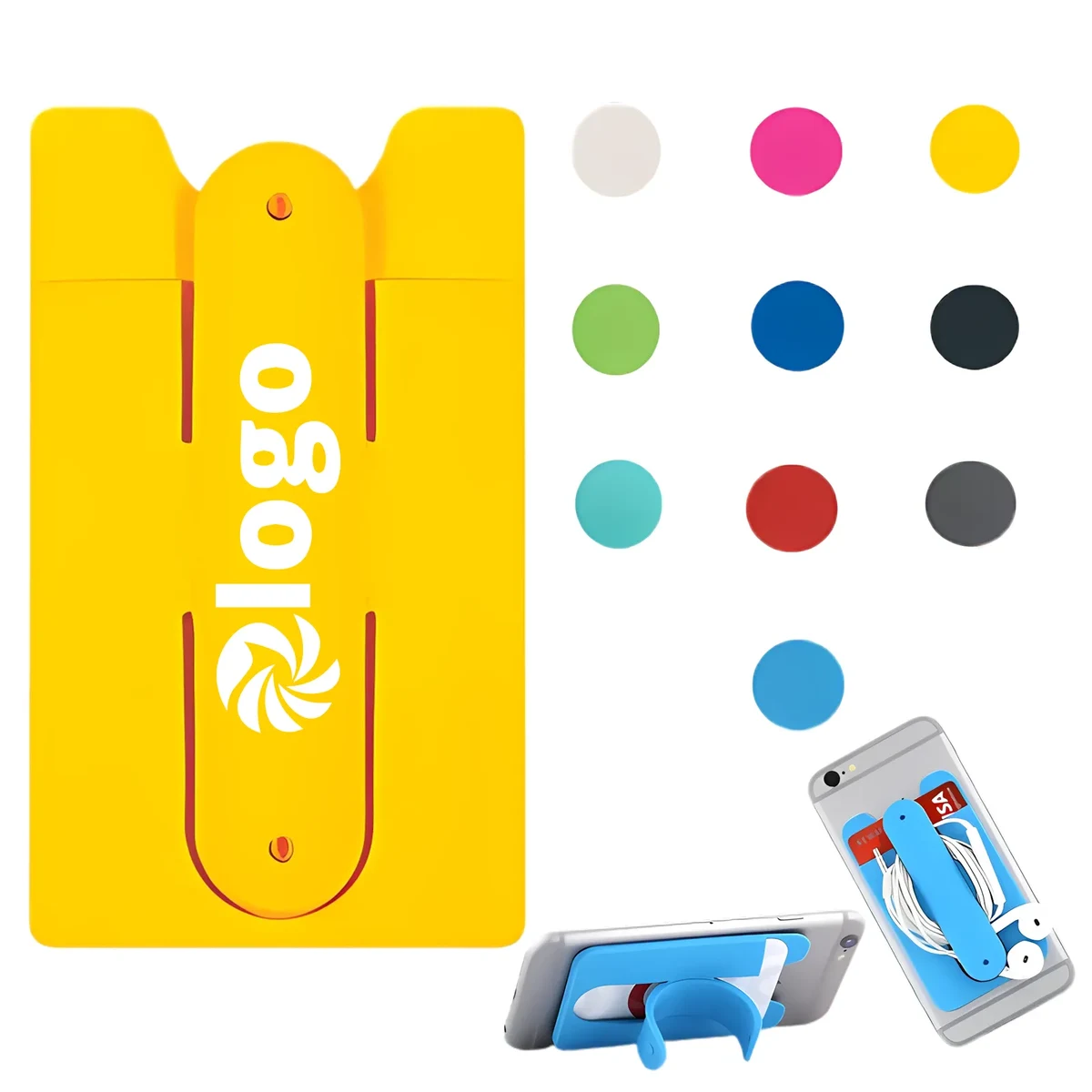 Silicone Tech Pocket with Stand 1