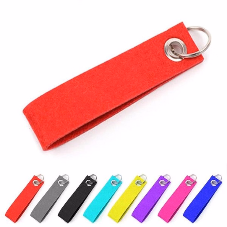 Felt Bracelet Wristband Keychain