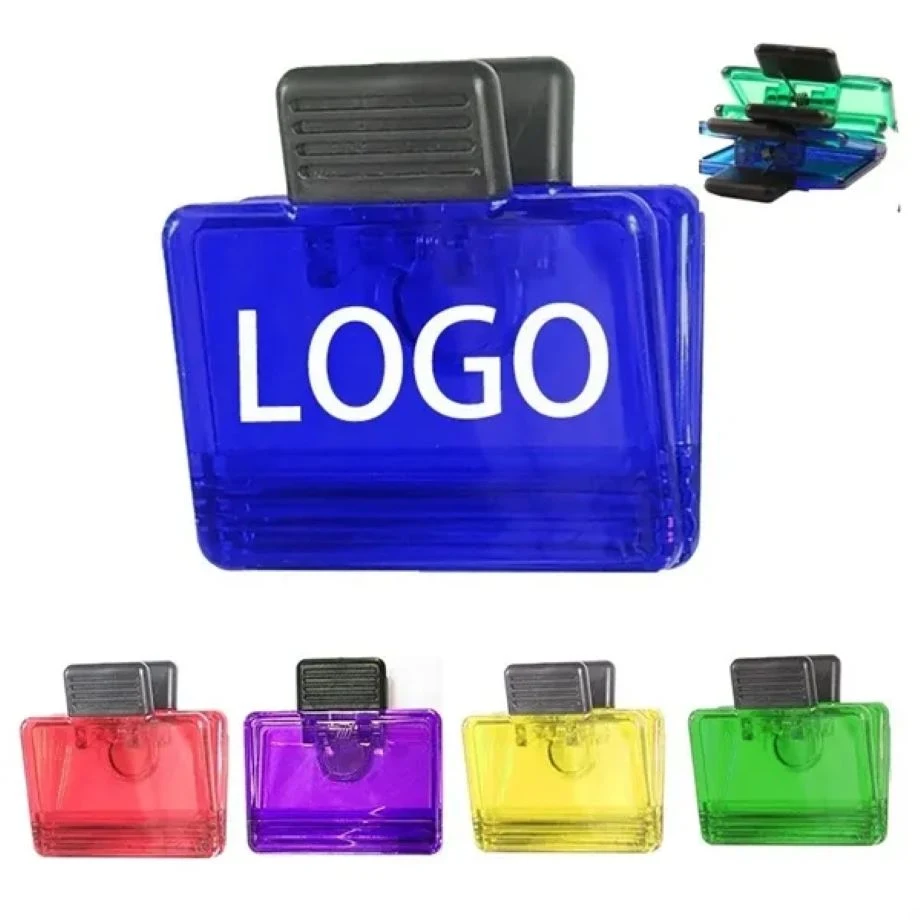 Jumbo Size Rectangular Magnetic Memo Clip w/Strong Grip 1
